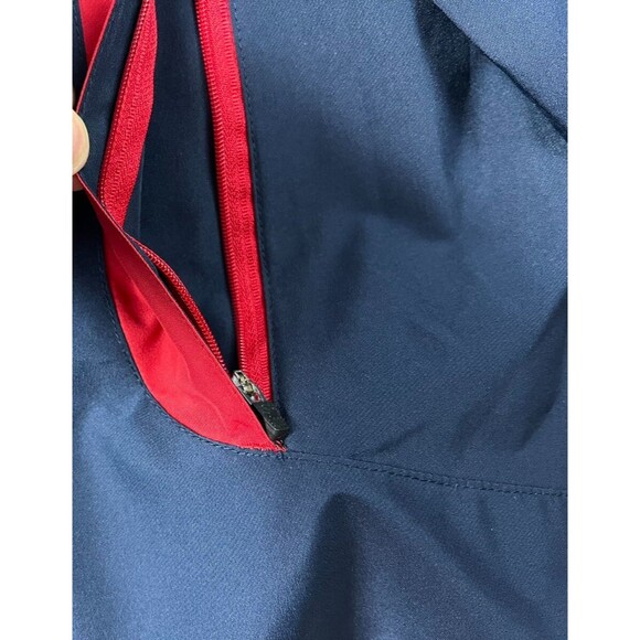 Cooperstown Dreams Park Coaches LS 1/4 Zip Jacket  Size 2XL  Blue Red White - Picture 5 of 9